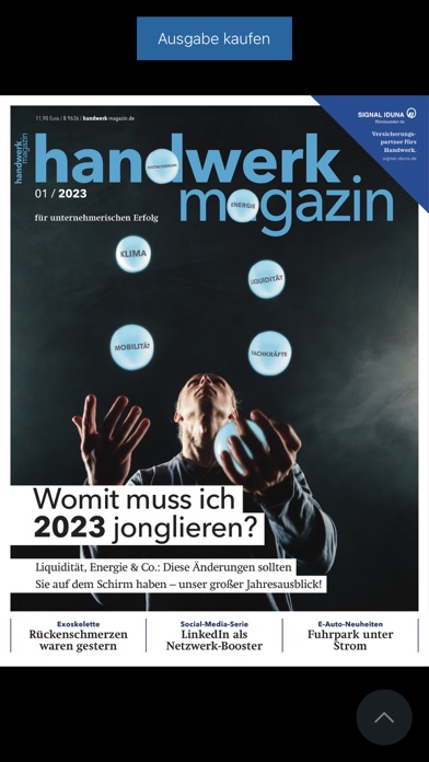 handwerk magazin Screenshot
