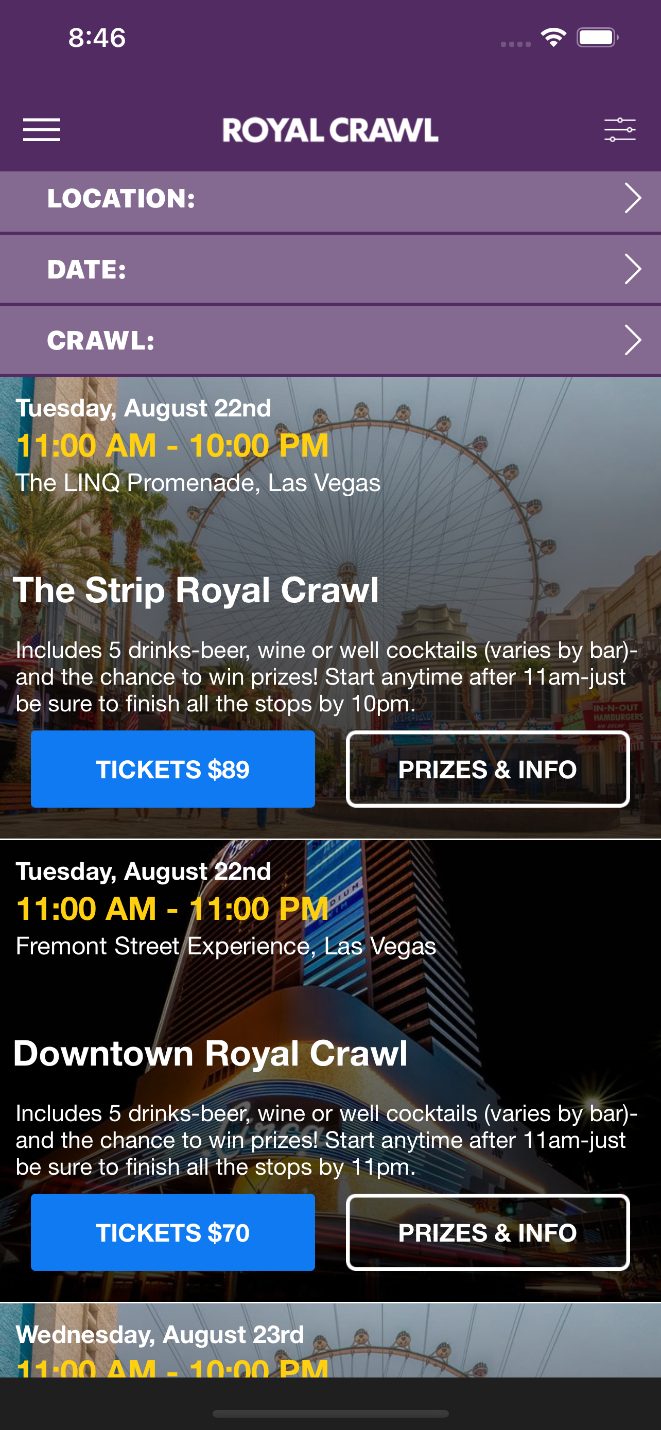 Royal Crawl