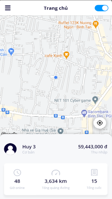 GoCab Driver Screenshot 3 - AppWisp.com GoCab Driver Screenshot 3 - AppWisp.com