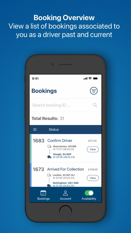 Delivery Manager Driver App