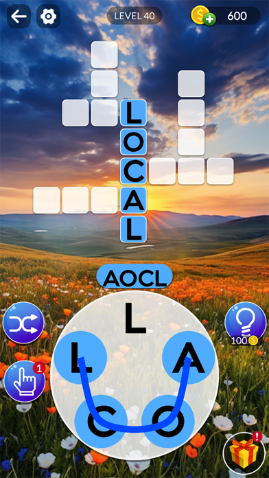 Word Puzzle Pool Screenshot