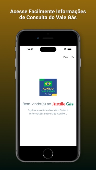Auxílio Vale Gás Consulta 2023 Screenshot