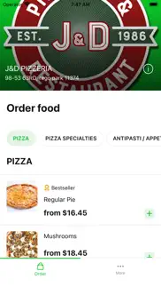 How to cancel & delete jd pizza 4