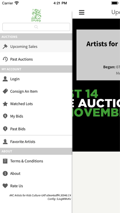 Artists for Kids Auction Screenshot 4 - AppWisp.com Artists for Kids Auction Screenshot 4 - AppWisp.com