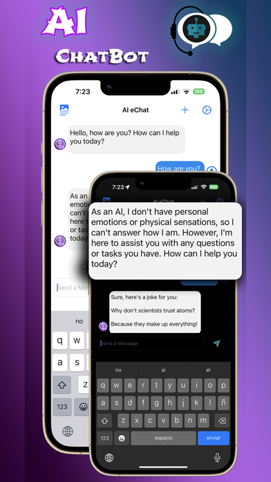 Screenshot #1 pour AI ChatBot Assistant eChat