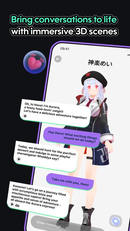 VRole-Chat with anime Roles