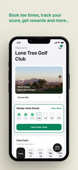 Game screenshot Lone Tree Golf Club Tee Times mod apk
