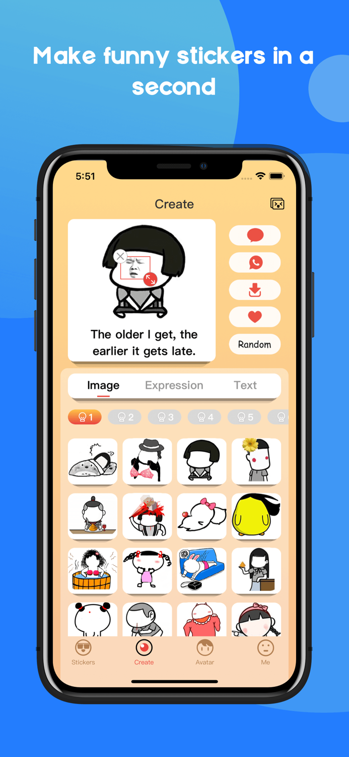 Fancy Stickers and Emoji