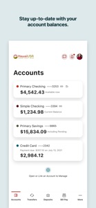 HawaiiUSA FCU Mobile Banking screenshot #3 for iPhone