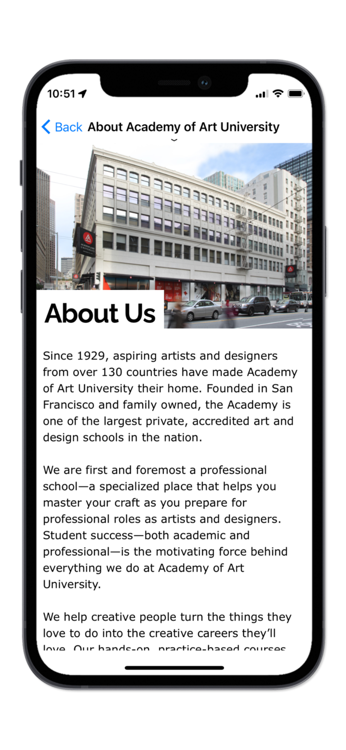 Academy of Art University Hub