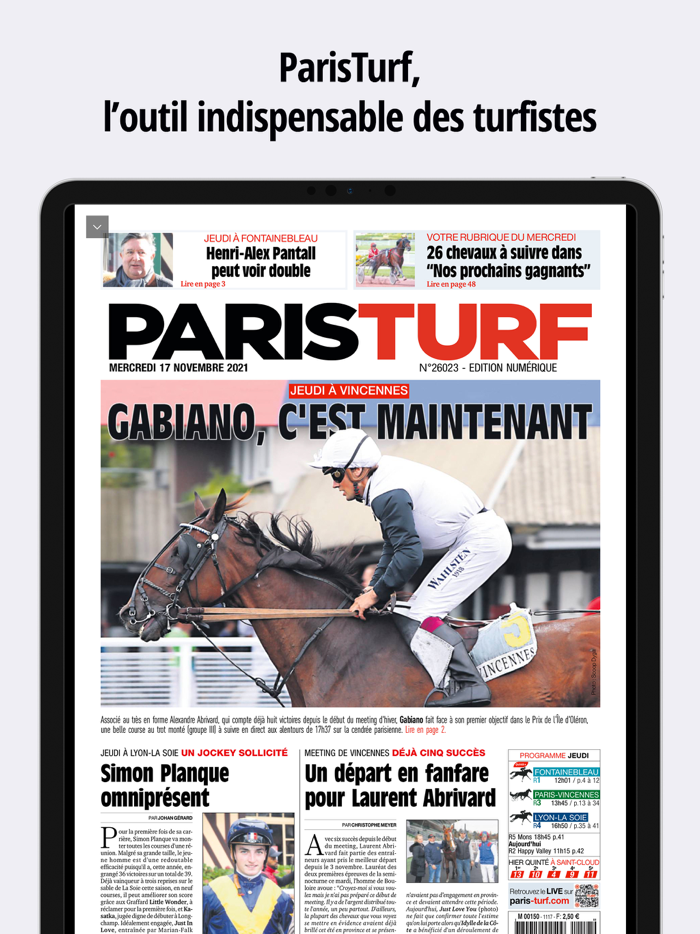 Paris Turf Journal