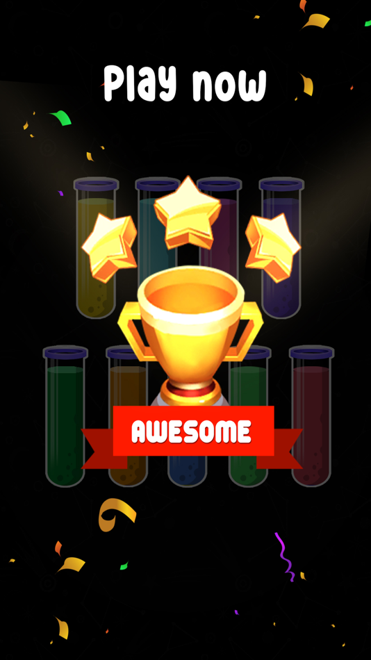 #5. Sort Water 3D - Sort Color (iOS) Podle: Duong Pham
