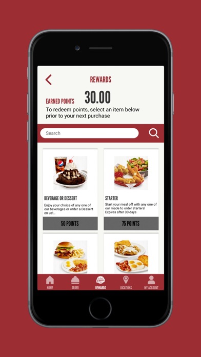 Huddle House App Screenshot