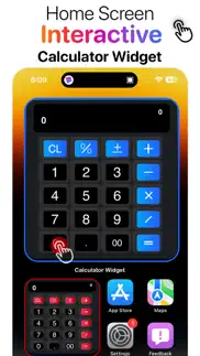 calculator widget -simple calc iphone screenshot 2