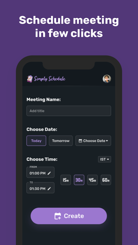 #1. Simply Schedule (iOS) 由: JIMBLIFY TECHNOLOGIES PRIVATE LIMITED