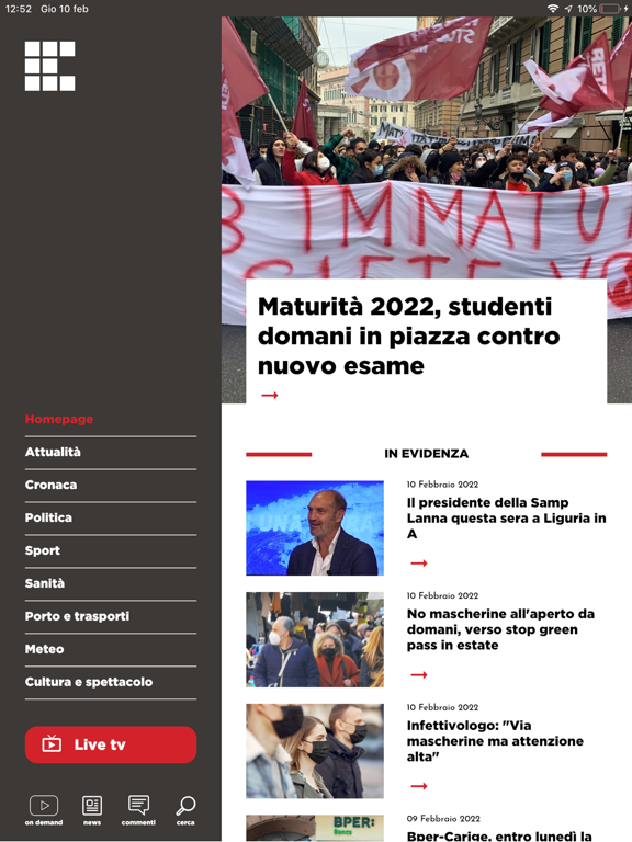 Screenshot #4 pour Primocanale.it