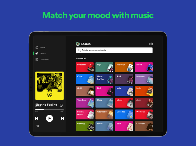 ‎Spotify - Music and Podcasts Screenshot