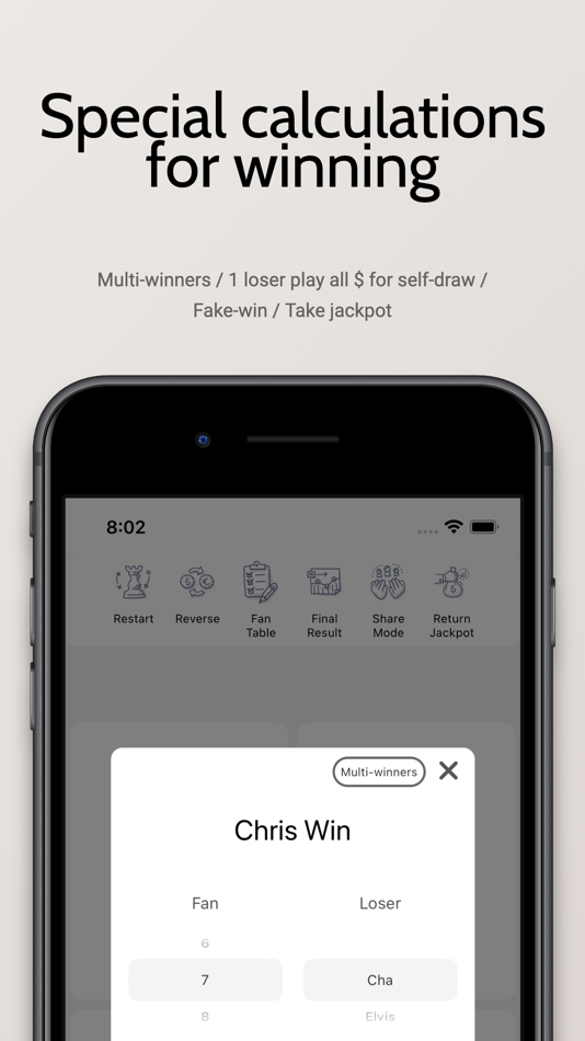 #7. Mahjong Fan Counter (iOS) 由: Cheuk Fung Tse