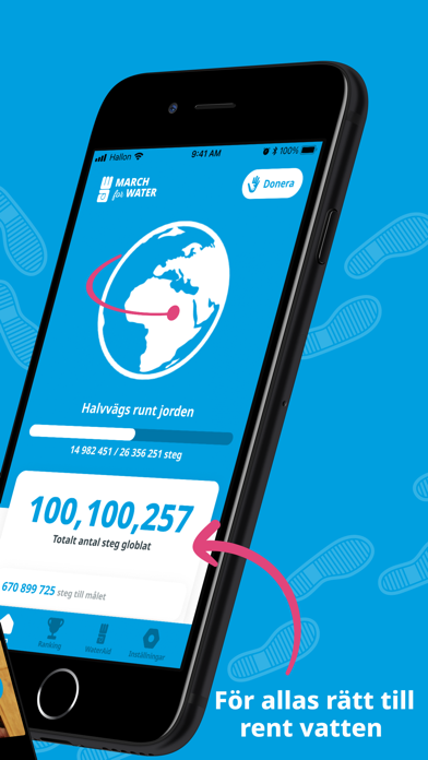 WaterAid - March for Water Screenshot
