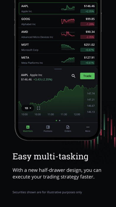 Questrade Edge Mobile Screenshot