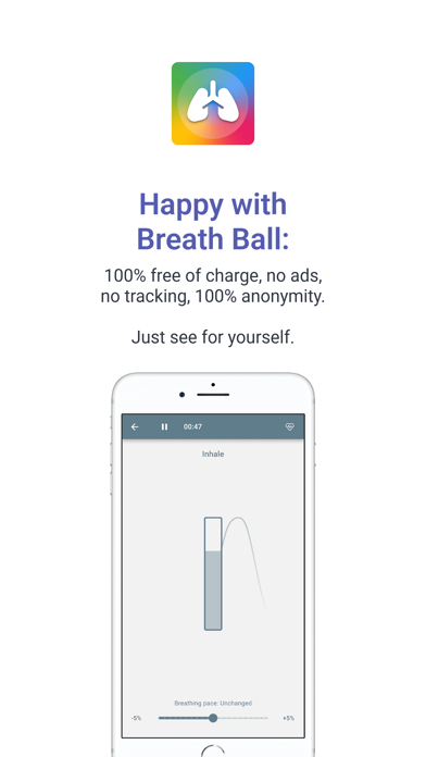 Breath Ball Breathing Exercise Screenshot