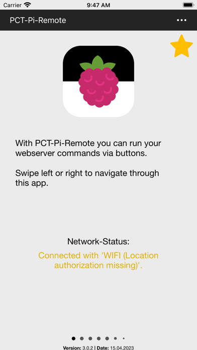 PCT-Pi-Remote Screenshot