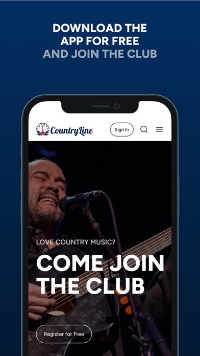 Country Line: music, videos Screenshot