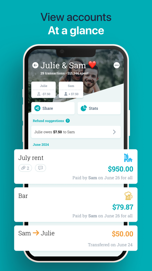 #3. Sesterce – Split expenses (iOS) 由: Stan Kocken