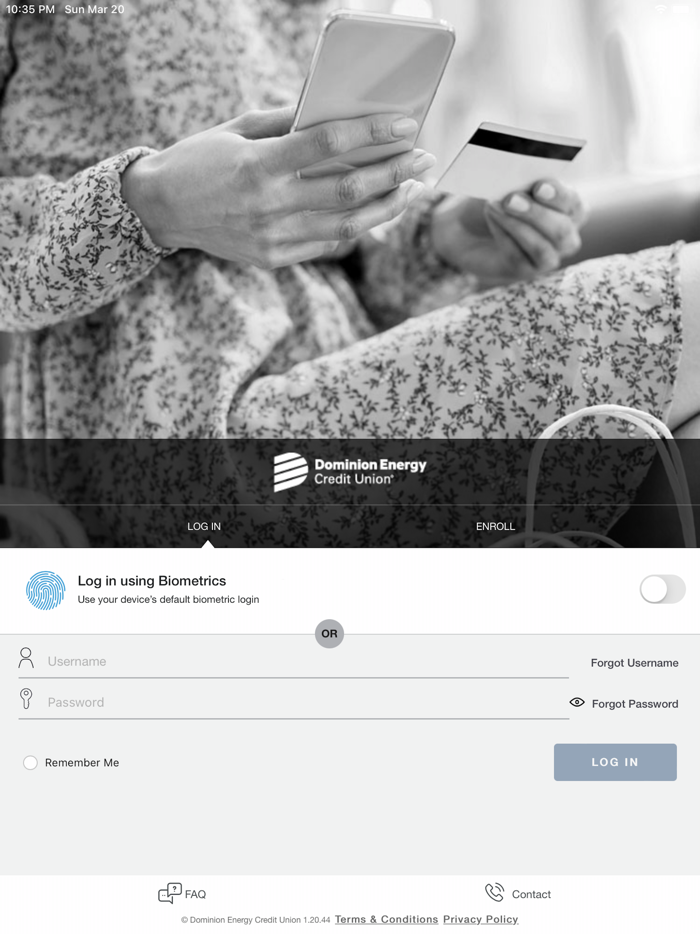 Card Control Dominion Energy