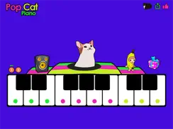 Pop Cat Piano iPad image 1