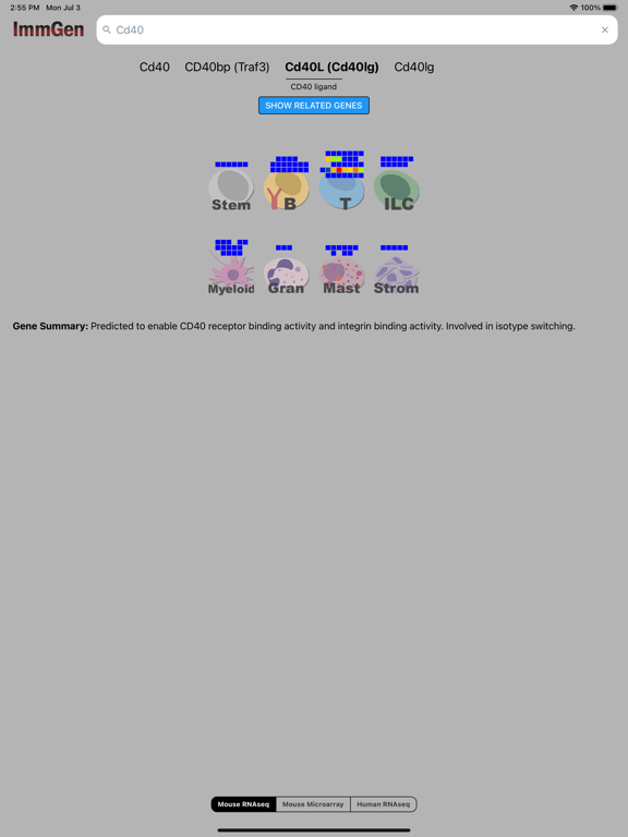 Screenshot #4 pour ImmGen