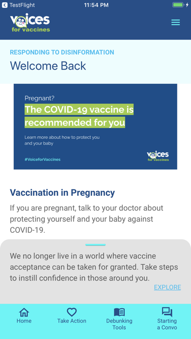 Voices For Vaccines Screenshot