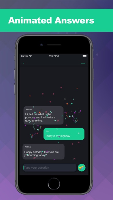 Ask AI - Genie Chatbot Screenshot