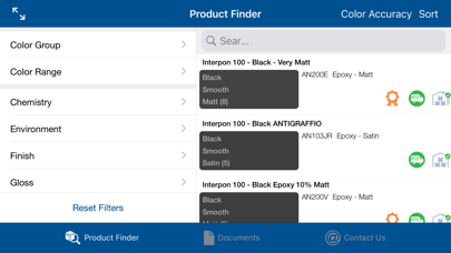 Interpon Powder Coatings Screenshot