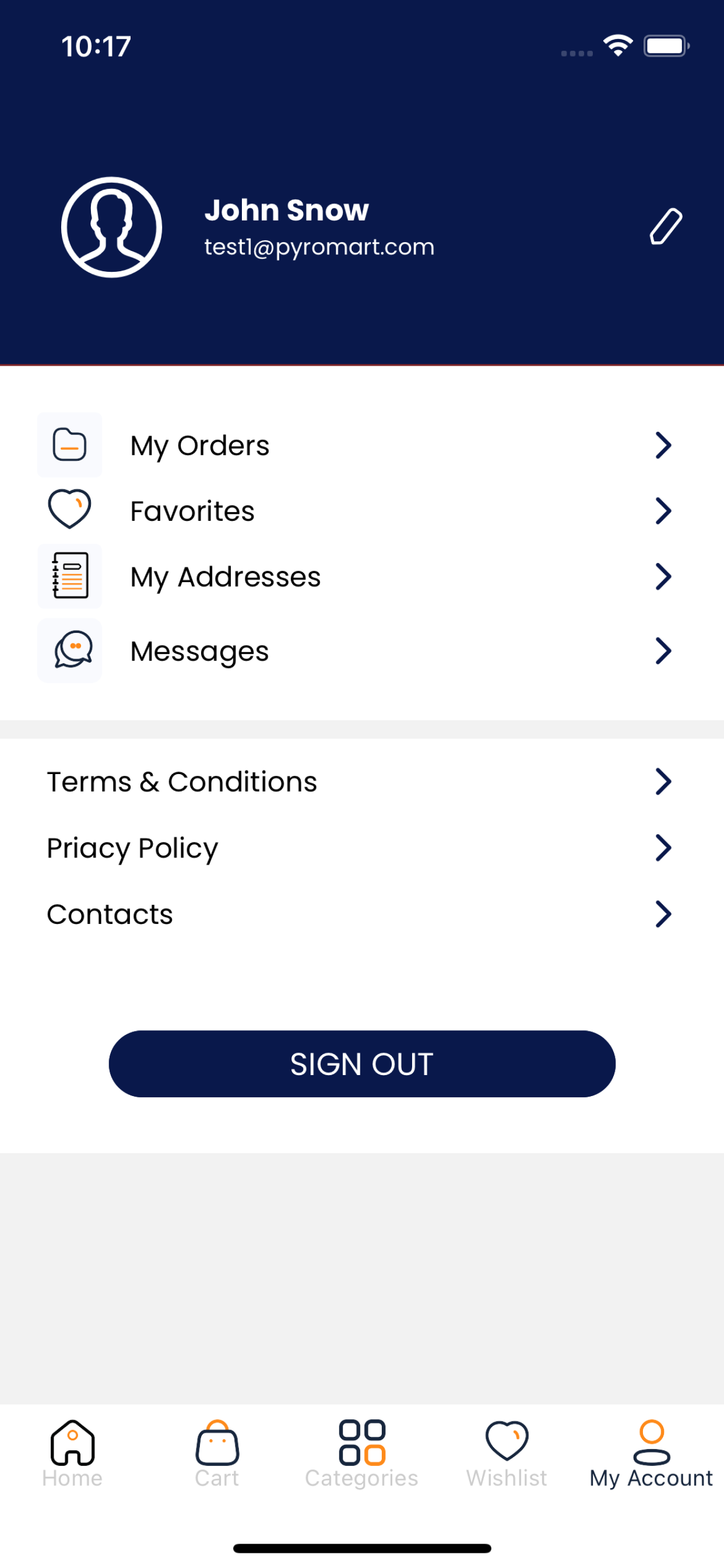 Pyromart Marketplace
