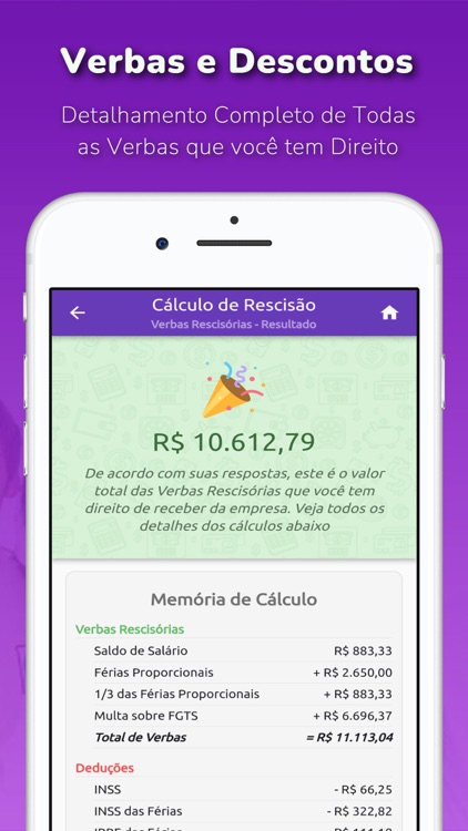 Cálculo Rescisão CLT