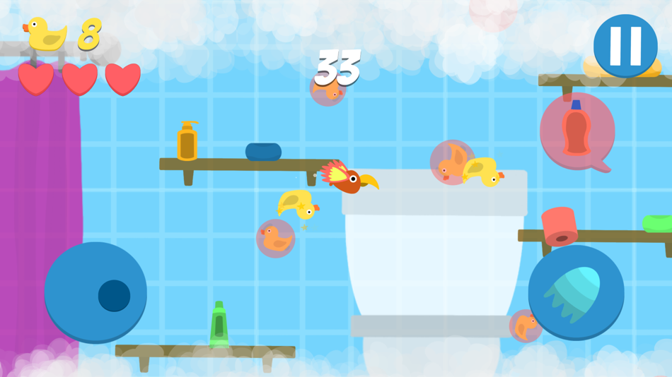 #5. Bird Hurdle (iOS) 来自: Adknown
