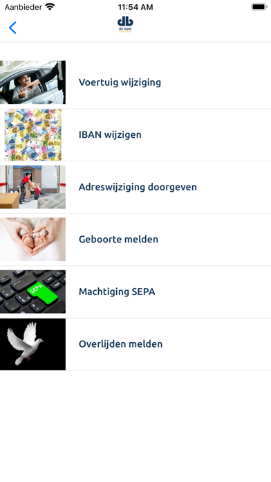 De Boer Kantoren Screenshot