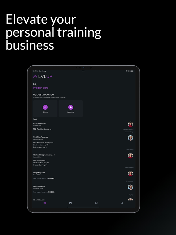 LVLUP Coaching Platform