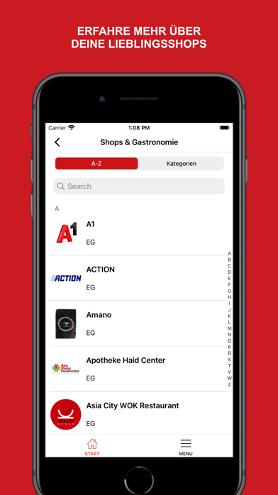 Haid Center Linz Screenshot