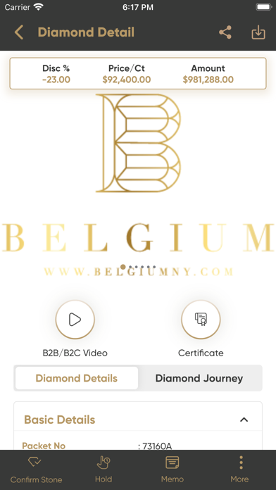 Belgium NY LLC Screenshot