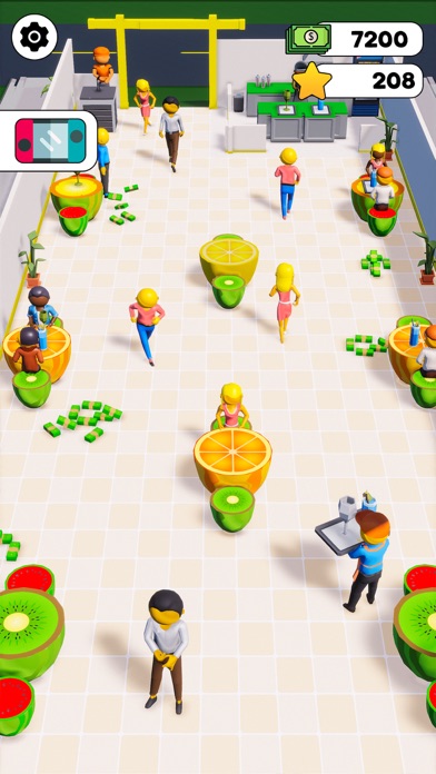 Watermelon Cafe - fruit Merge Screenshot