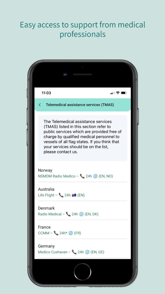 #3. Mariners Medico Guide (iOS) Podle: Youwell