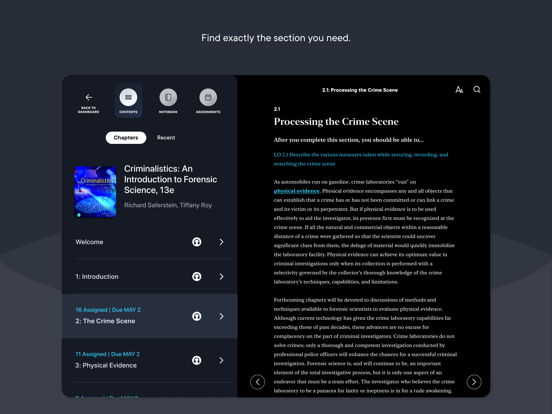 Revel by Pearson iPad screenshot 4 - Education app