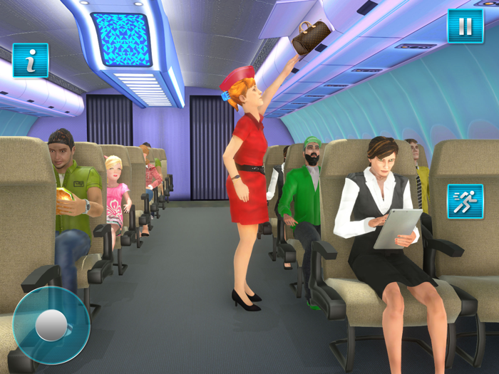 Flight Attendant-Sky Girl Game