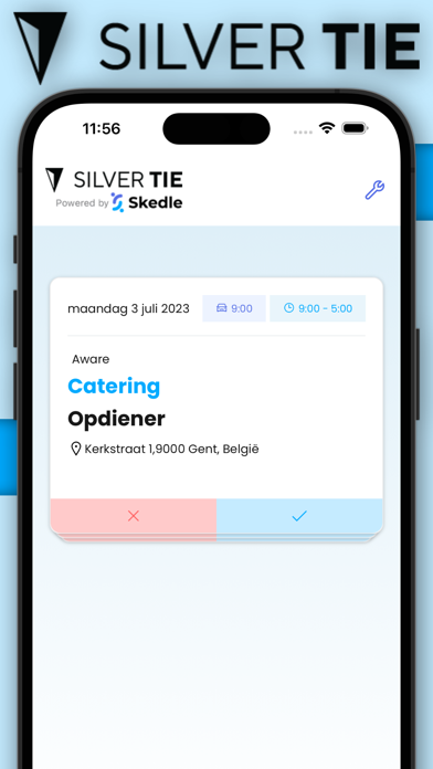 Silver Tie Employee Screenshot