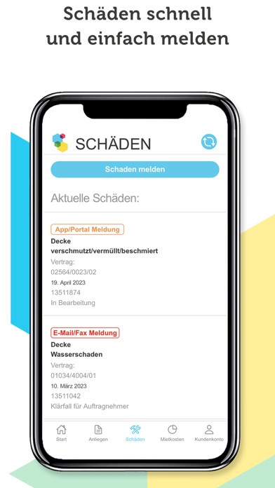 Gewobag Service-App Screenshot