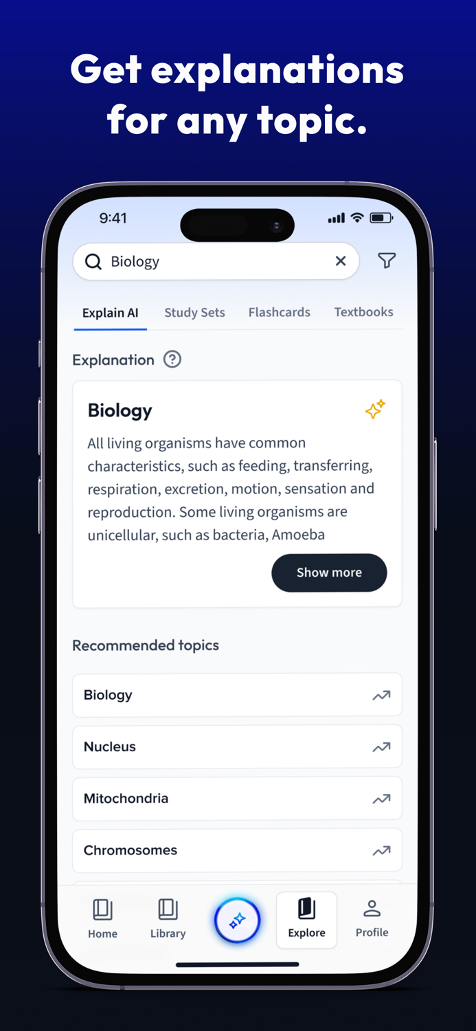 Vaia Study helper and AI tools