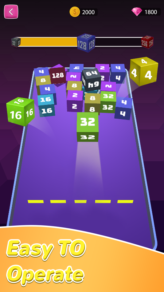 #1. 2048 3D - Brain Puzzle Cube (iOS) Podle: SHELL INFRASTRUCTURE PRIVATE LIMITED