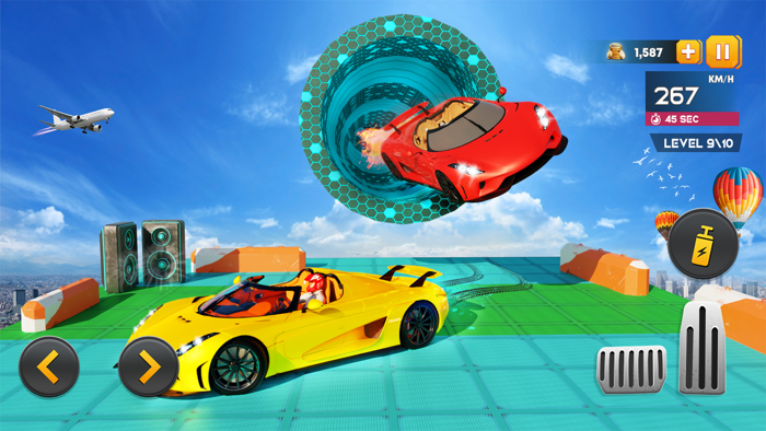 Mega Ramp Car Jumping Games 3D